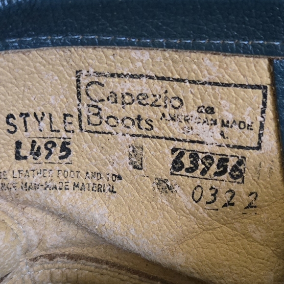 Capezio Women's Green Lace-Up Boots - Picture 6 of 6